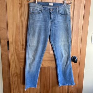 Mother Jeans “The Rascal Fray” size 29 barely worn!